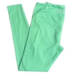CVG Leggings Tights Summer Lime Green CrossFit Constantly Varied Gear Medium